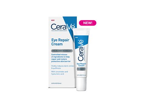 Cerave Eye Repair Cream 0 5 Fl Oz 15 Ml Ingredients And Reviews