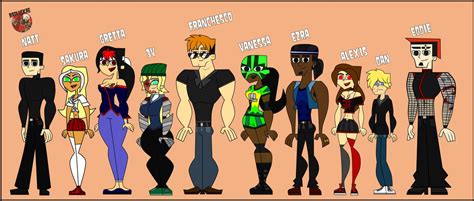 Total Drama Ocs By Badluckae On Deviantart