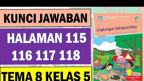 Soal And Kunci Jawaban Buku Tema 8 Kelas 5 Sd Halaman 116 117 118 Keragaman Jenis Usaha Ekonomi