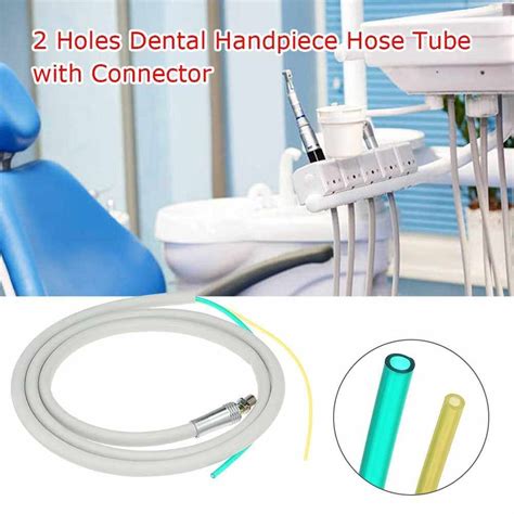 Best Selling 2 Holes Dental Handpiece Hose Tube With Connector For High