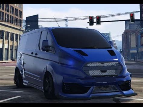 Fivem Ready Widebody Ford Transit Custom Rare Bhp