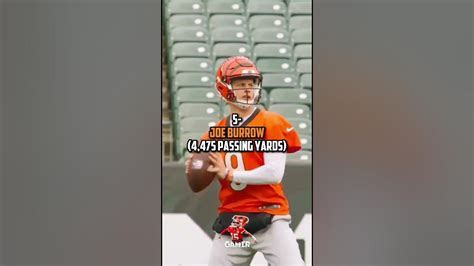 Top 6 Qbs With The Most Passing Yards This Season Shorts Youtube