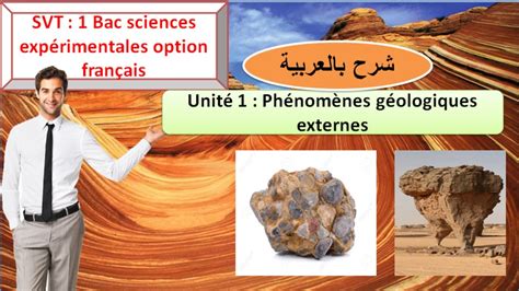 Svt 1 Bac Sc Ex Option Français Unité 1 Phénomènes Géologiques