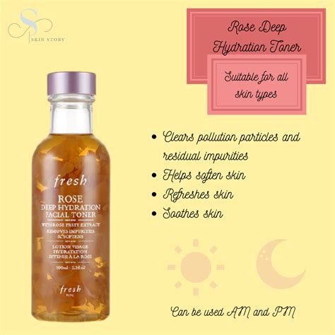 Rose Deep Hydration Facial Toner 100ml Skin Story