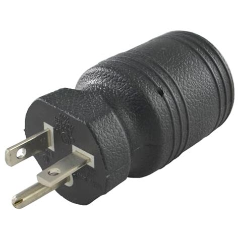 Conntek 30114 Locking Adapter 20 Amp 125 Volt Male Plug To 20 Amp Locking Female Connector Nema