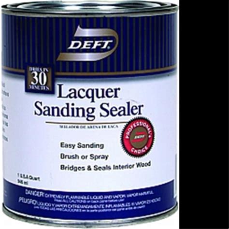 Deft 015 04 1 Qt Lacquer Sanding Sealer Walmart Canada