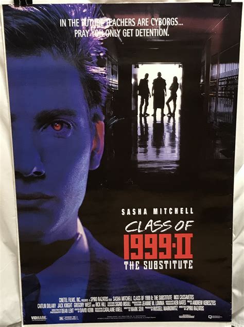 Class Of 1999 Part 2 The Substitute 1993 Poster