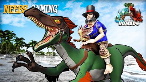 We Tamed A Cartoon Raptor ARK Survival Evolved YouTube