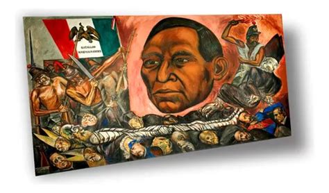 Lienzo Canvas Arte Mural Reforma Caída Imperio Orozco 62x100 Envío Gratis