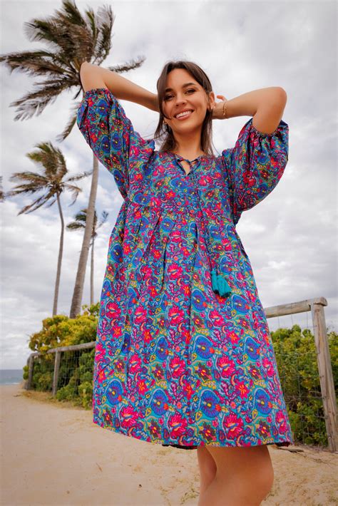 DRESS HS158P100 TANYA MINI FANTASIA Naked Gypsy