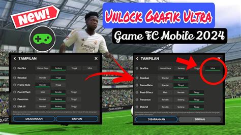 Cara Unlock Frame Rate Tinggi Fps Game Fc Mobile Smooth