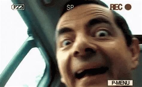 Mr Bean Rowan Atkinson GIF - MrBean RowanAtkinson Recording - Discover ...