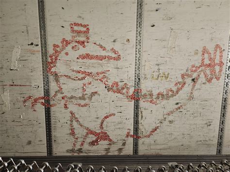 I was emptying out the truck and came across this cave drawing : r