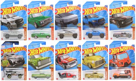 Série HW Hot Trucks Completa Main Line Miniaturas Hot Wheels