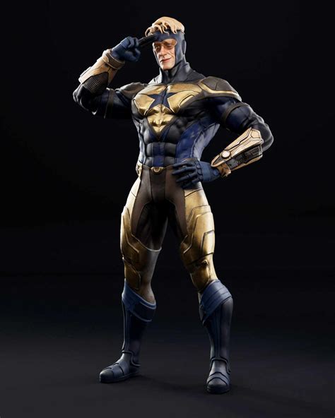 Booster Gold Concept Art