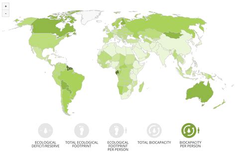 Interactive Global Footprint Data – Sustainable World