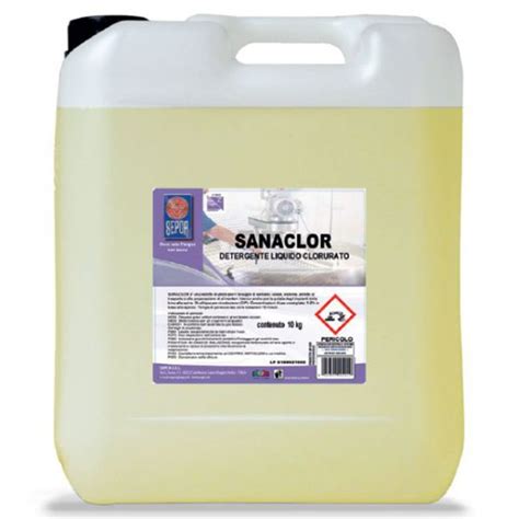 Detergente Igienizzante E Sanificante SANACLOR Uni3 Servizi