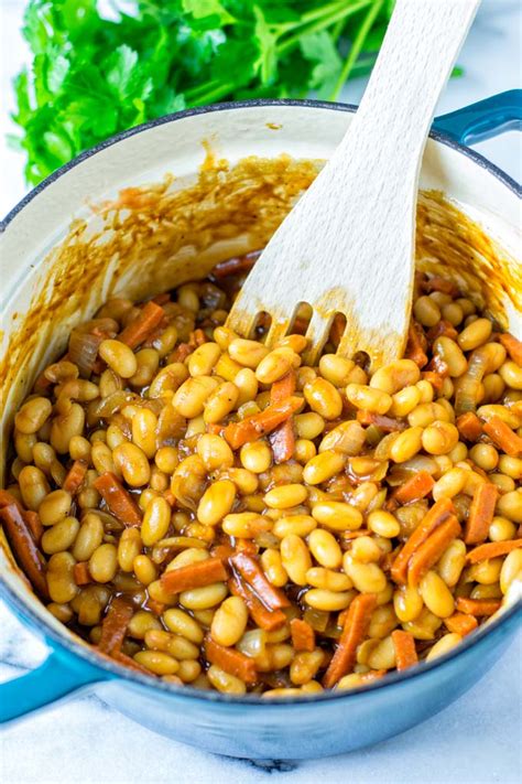 Boston Baked Beans [vegan] - Contentedness Cooking