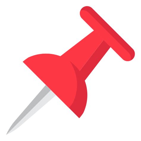 Push Pin Generic Flat Icon