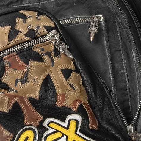 第19回最高のバックパックを探せ CHROME HEARTS Matty Boy Sex Records Leather Backpack 時代を超えて愛される永遠の