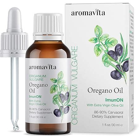 Amazon AROMAVITA Oregavit 100 Pure Wild Greek Oregano Oil 100