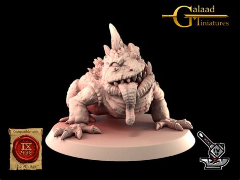 Toad monster — Fantasy Workshop 3D