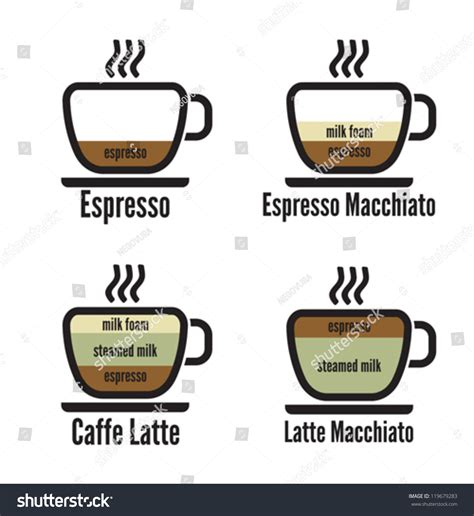 Diagram Types Coffee 库存矢量图（免版税）119679283 Shutterstock