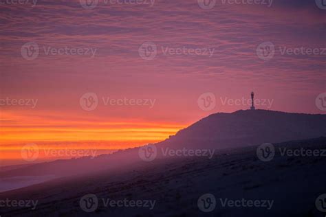 red sunrise in patagonia beach 12210430 Stock Photo at Vecteezy