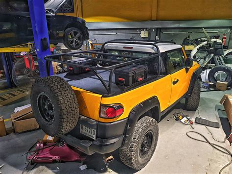 Meet One Of A Kind Lifted Toyota Fj Cruiser Pickup Truck