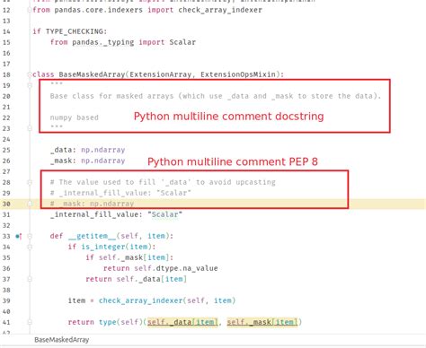 Multiple Line Comments Python