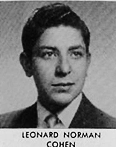 Leonard Cohen, Westmount High School Class of 1951: Yearbook Entry ...