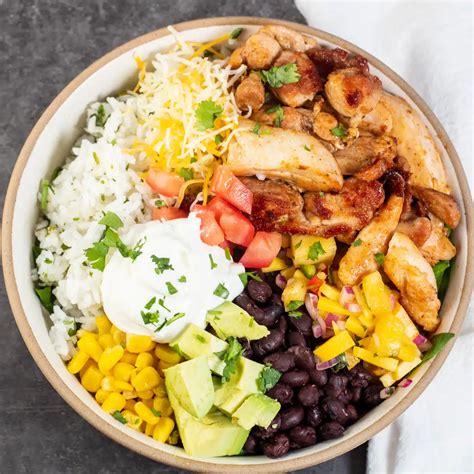 Chicken Burrito Bowl: Easy Lunch Or Dinner Recipe