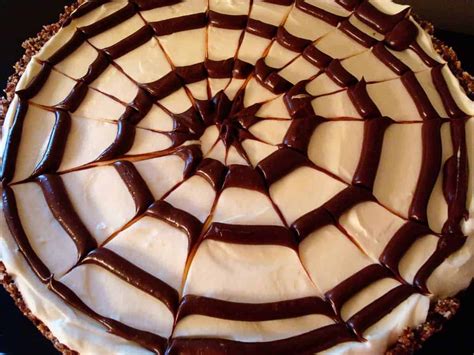 No Bake Spiderweb Cheesecake Mel S Kitchen Cafe