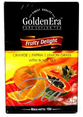 Черный чай Golden Era Fruity Delight | отзывы