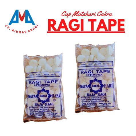 Jual Ragi Tape Cap Matahari Cakra Shopee Indonesia