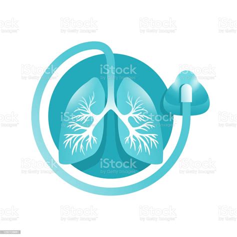 폐 아이콘의 인공 호흡기 의료 기계 Covid 19에 대한 스톡 벡터 아트 및 기타 이미지 Covid 19 과학 급기관