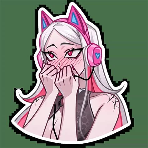 11 Telegram Sticker 🤫 from «Карина» pack