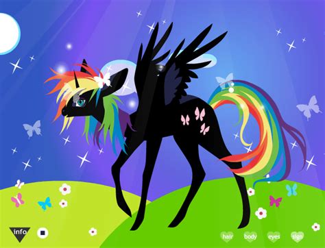 My Little Pony Maker - Play Online on Flash Museum 🕹️