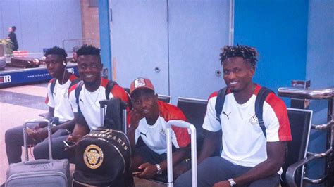 SQUAD Black Meteors Arrive In Egypt For 2019 U 23 Afcon FootyGHANA