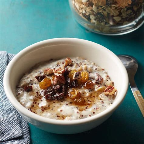 Quinoa And Chia Oatmeal Mix Recipe Eatingwell