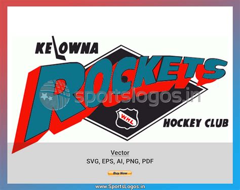 Kelowna Rockets - Hockey Sports Vector SVG Logo in 5 formats - SPLN002166 • Sports Logos ...