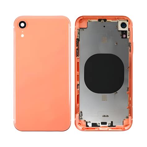 Chassis Vide Iphone Xr Corail Origine Demont Grade B