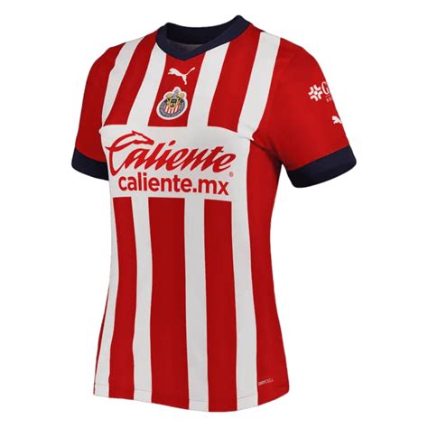 CAMISA FEMININA CHIVAS GUADALAJARA 2023 UNIFORME TITULAR DRY CELL