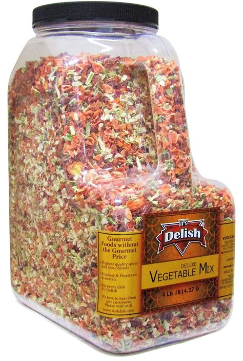 Garden Vegetable Soup Mix By Its Delish 24 OZ Jumbo Container