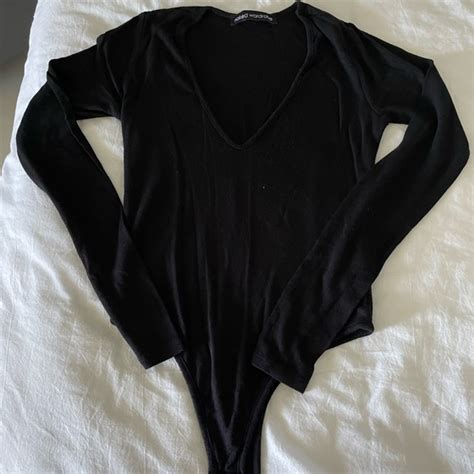 Naked Wardrobe Tops Naked Wardrobe Thong Bodysuit Poshmark