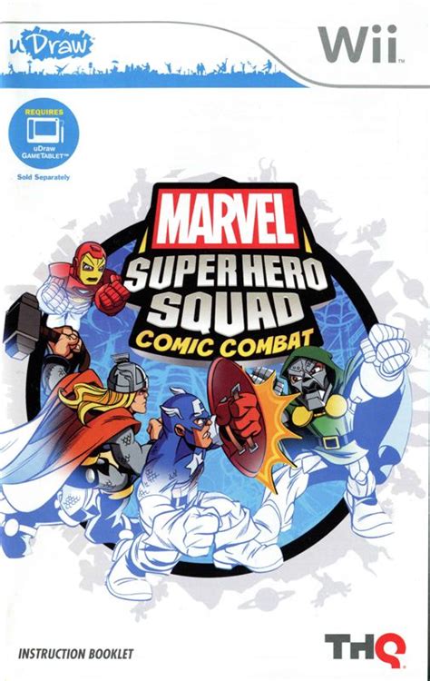 Marvel Super Hero Squad Comic Combat Cover Or Packaging Material