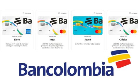 Bancolombia informa sobre tarjetas de créditos sin cuota de manejo