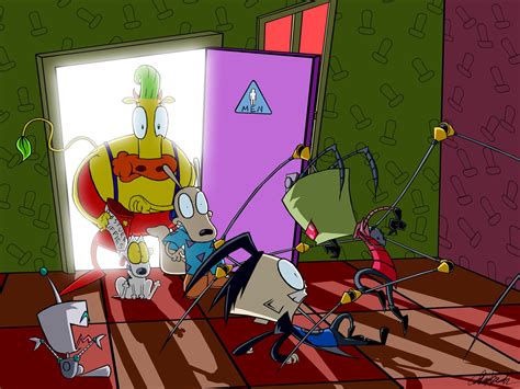 Invader Zim and Rocko's Modern Life crossover | Rocko's modern life ...