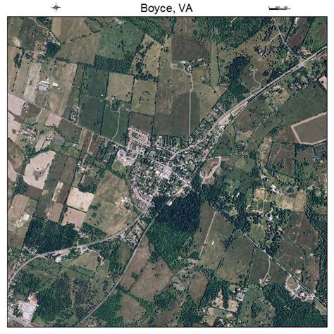 Aerial Photography Map of Boyce, VA Virginia