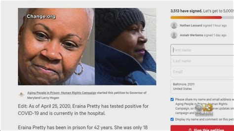 Marylands Longest Serving Female Prisoner To Be Released From Prison